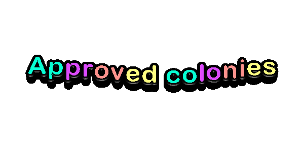 Approved colonies whose map has been issued